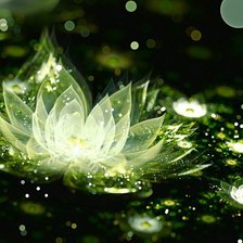 Схема вышивки «Лотос»