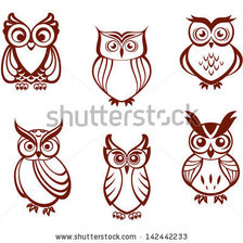 Схема вышивки «совы»