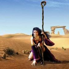 Схема вышивки «маг пустыни»