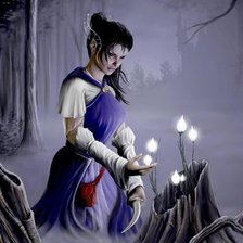 Схема вышивки «магия»