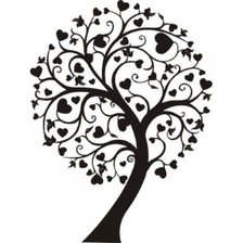 Схема вышивки «дерево»