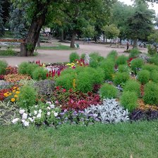 Схема вышивки «Пятигорск, парк Цветник»