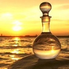 Схема вышивки «закат»