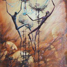 Схема вышивки «Танец одуванчиков»