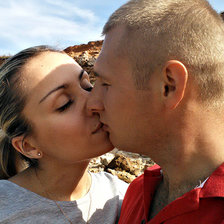 Схема вышивки «поцелуй»