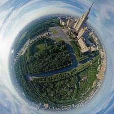 Схема вышивки «Планета-МГУ»