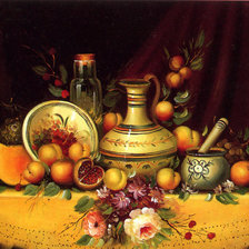 Схема вышивки «натюрморт»