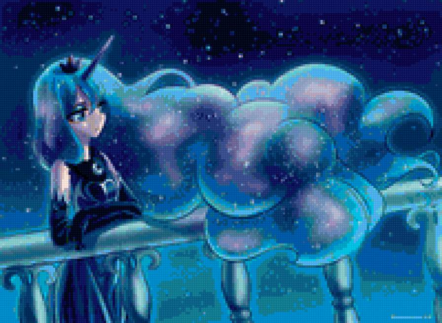 Принцесса Луна - mlp - предпросмотр