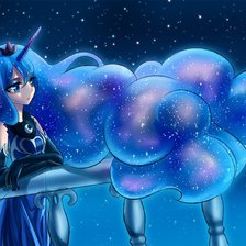 Схема вышивки «Принцесса Луна»