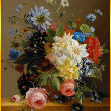 Схема вышивки «букет»