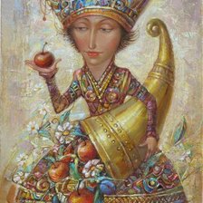 Схема вышивки «рог изобилия 1»