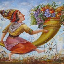 Схема вышивки «рог изобилия 3»