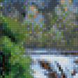 Предпросмотр схемы вышивки «водопад» (№1110015)