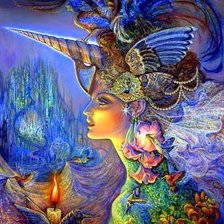 Схема вышивки «единорог»