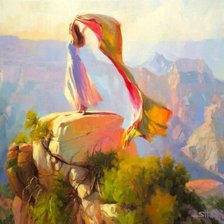 Схема вышивки «восточный ветер.»