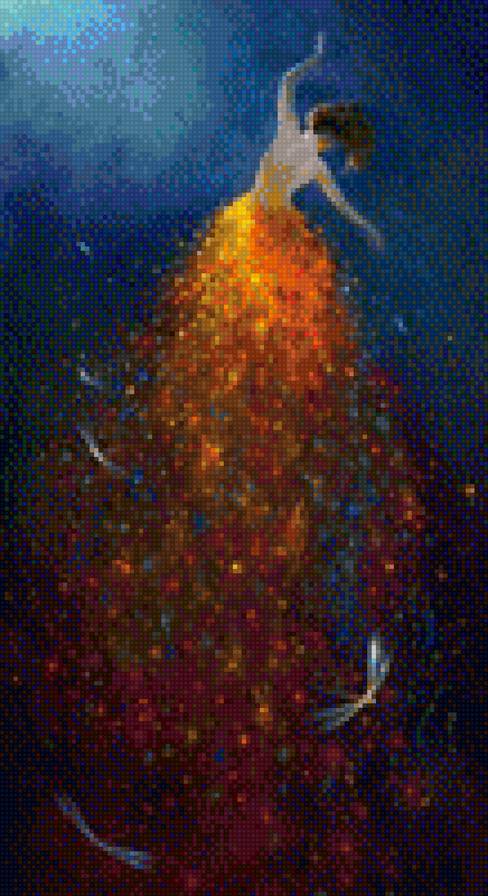 жар-птица - жар-птица, девушка, сказка - предпросмотр