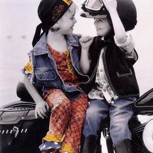 Схема вышивки «Двое»