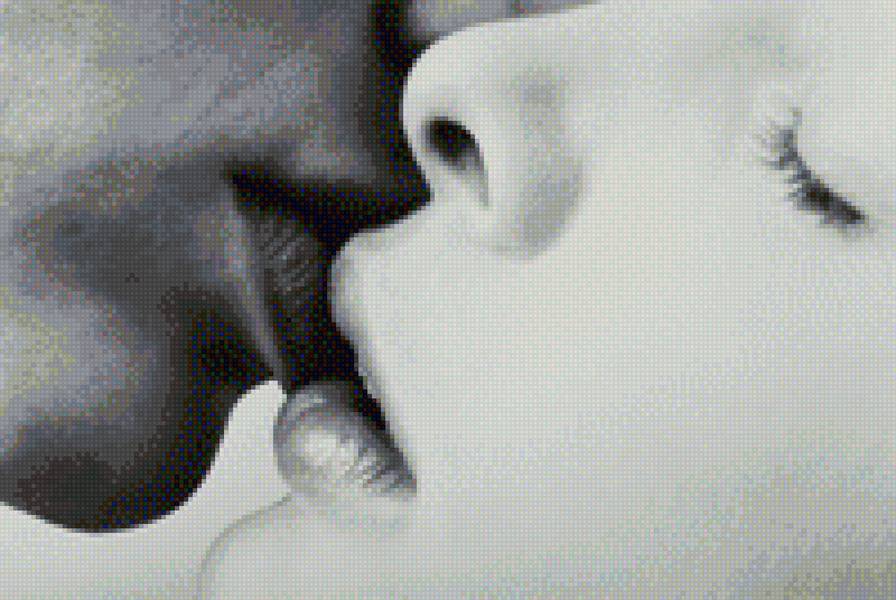 Поцелуй - поцелуй, девушка, парень - предпросмотр