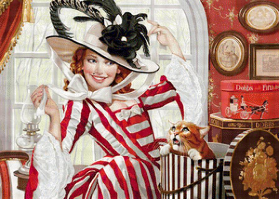 Шляпка вместо кота - доронина - предпросмотр