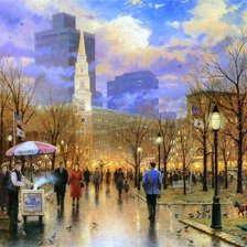 Схема вышивки «Париж»