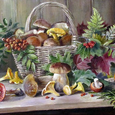 Схема вышивки «натюрморт»