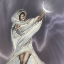 Схема вышивки «девушка»