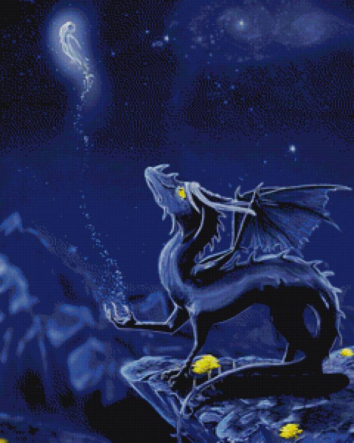 грусть - дракон - предпросмотр