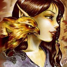 Схема вышивки «эльфийка»