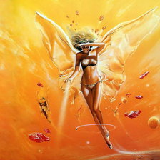 Схема вышивки «фея»