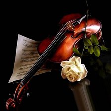 Схема вышивки «скрипка»