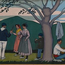 Схема вышивки «Estampa Vasca»