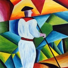 Схема вышивки «Acuarela colorista 3»