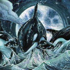 Схема вышивки «касатки»