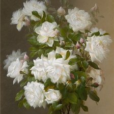 Схема вышивки «розы»