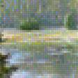Предпросмотр схемы вышивки «Озеро в лесу» (№1112529)