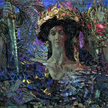 Схема вышивки «Серафим Врубель»