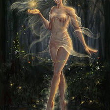 Схема вышивки «девушка»