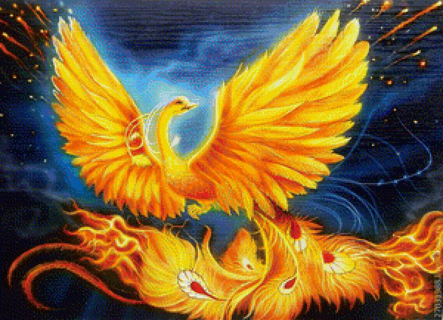 Феникс - феникс, птица - предпросмотр