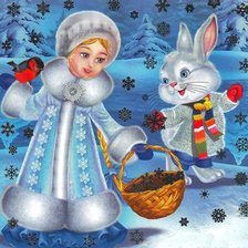 Схема вышивки «Новый год»