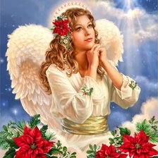 Схема вышивки «Молитва»