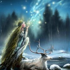 Схема вышивки «фэнтези»