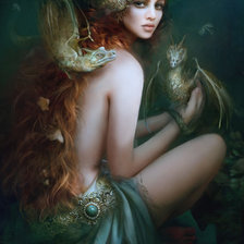 Схема вышивки «фэнтези»