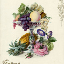 Схема вышивки «винтаж-4»