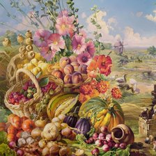 Схема вышивки «урожай»