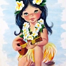 Схема вышивки «детский винтаж»