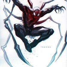 Схема вышивки «Spider-man»