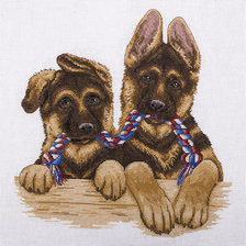 Схема вышивки «Шенки»