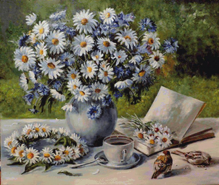 Ромашки - природа, цветы - предпросмотр