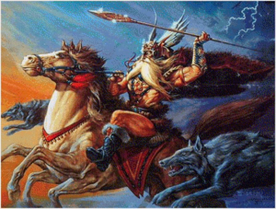 Odin - боги, мифы - предпросмотр