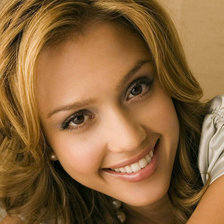 Схема вышивки «Джессика Альба»